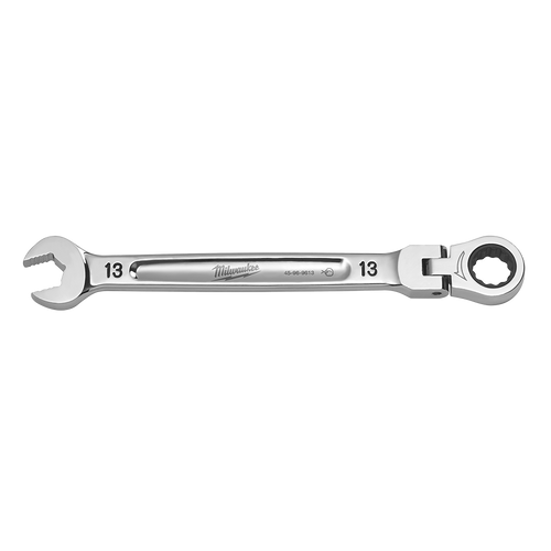 13MM METRIC FLEX-HEAD RATCHETING COMBO WRENCH