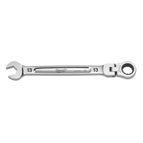 13MM METRIC FLEX-HEAD RATCHETING COMBO WRENCH