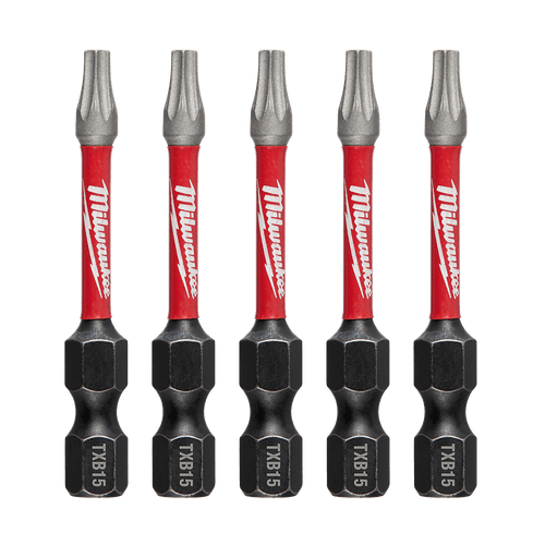 (O) 5PK T15X50MM TORX POWER IMPACT SCREWDRIVER BIT