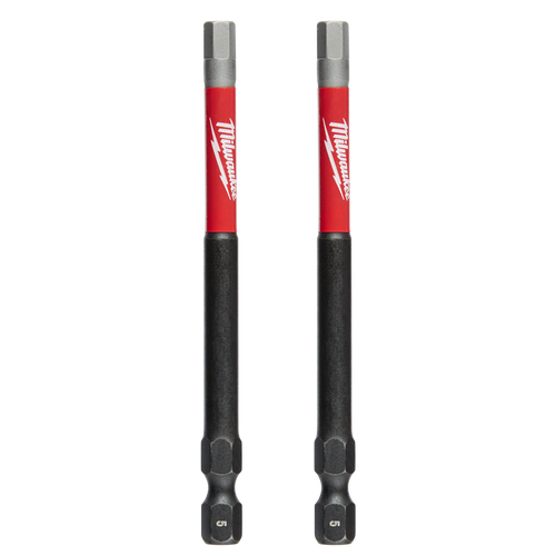 (O) 2PK 5MM HEX X 89MM (3-1/2\") SHOCKWAVE POWER BIT
