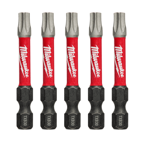 (O) 5PK T30X50MM TORX POWER IMPACT SCREWDRIVER BIT