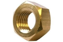 1/8 BSW BRASS HEX NUT