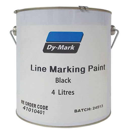 LINEMARKING PAINT BLACK 4LT