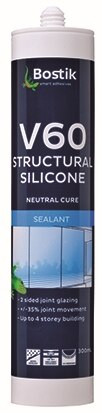 300G BLACK HIGH PERFORM V60 GLAZING SILICONE SEALANT