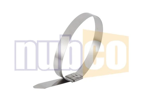 10PK 500MM X 7.9MM STAINLESS STEEL CABLE TIES