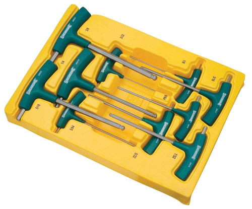 10PCE IMP T-HANDLE BALL POINT HEX KEY SET