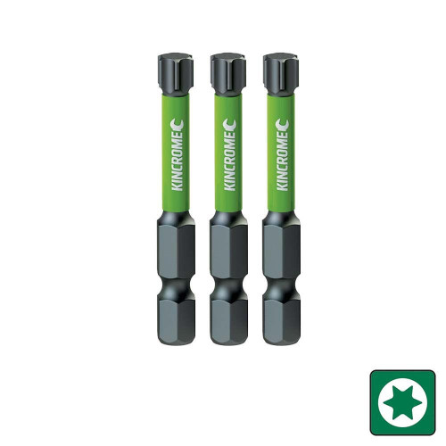 3PCE T27 X 50MM TORX IMPACT BIT SET