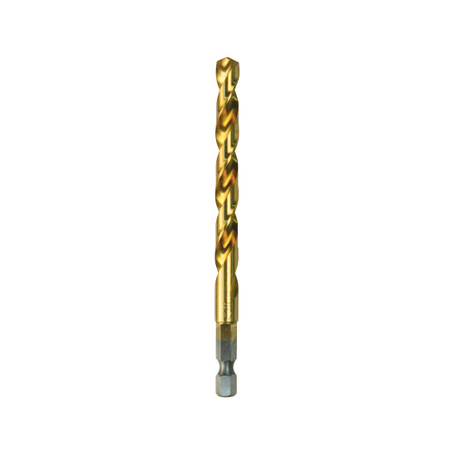 8MM 1/4\" IN HEX DRIVE HSS DRILL BIT
