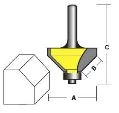 45DEG CHAMFERING 1/2SHK ROUTER BIT
