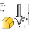 BEADING 5/16 W/BEAR D/F 1/4SHK ROUTER BIT