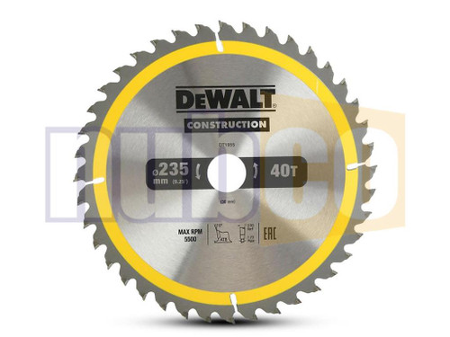 235MM 40TPI CONSTRUCTION WOOD CUTTING SAW BLADE