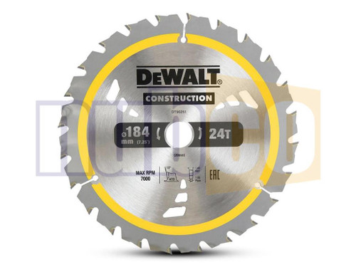 184MM 24TPI CONSTRUCTION WOOD CUTTING SAW BLADE