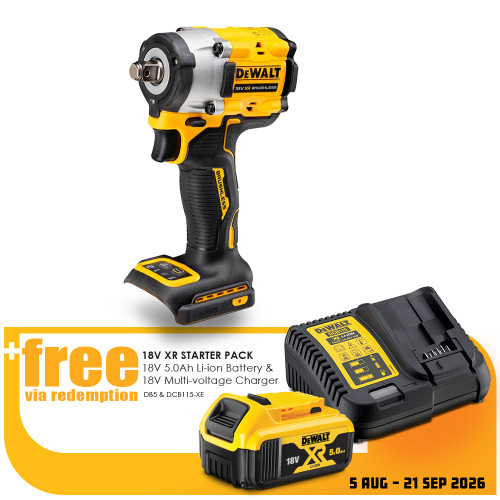 18V XR 1/2\" COMPACT IMPACT WRENCH F/RING TOOL ONLY