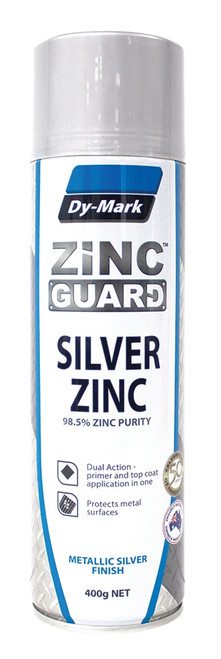 350G AEROSOL ZINC GUARD ANTI-CORROSIVE - BRIGHT SILVER