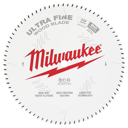 10\" 254MM 80T ULTRA FINE CIRC SAW BLADE
