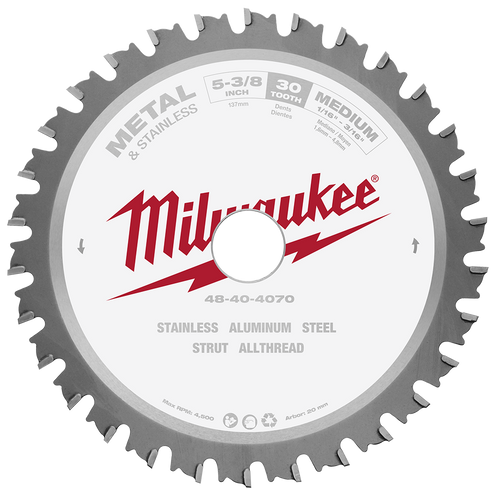 5.3/8\" 30T METAL FERROUS SAW BLADE SUIT HD18MS