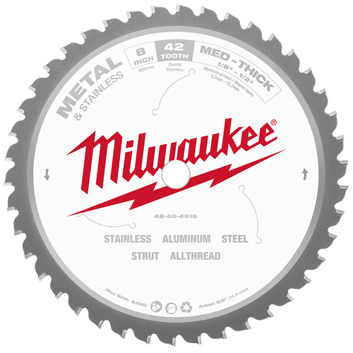 203MM (8\") 42T GENERAL PURPOSE METAL CIRC SAW BLADE