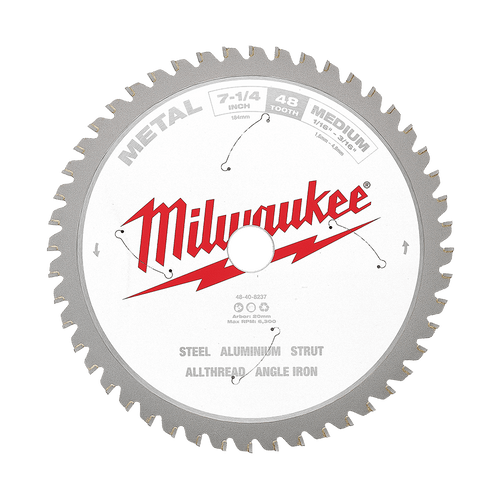 184MM (7-1/4\")  48T MEDIUM METAL CIRC SAW BLADE