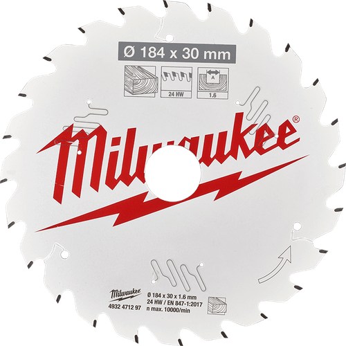 184MM (7-1/4) 24T FRAMING BLADE WITH 30MM ARBOR
