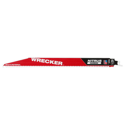 300MM 12\" TPI THE WRECKER WITH NITRUS CARBIDE TEETH SAWZALL