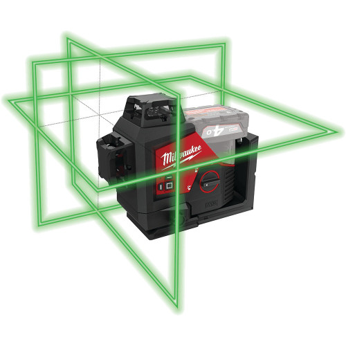 12V 3 PLANE LASER KIT - 1X4.0AH BATT & CASE