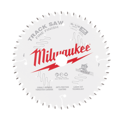 165MM X 48T FINE FINISH WOOD TRACK SAW BLADE