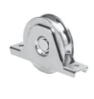 RECESSED WHEEL - 90MM DIA T/S 20MM TRACK