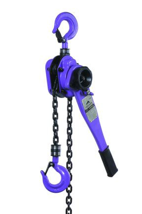 1.6TONNE VIOLET LEVER CHAIN BLOCK 1.5METRE LIFT