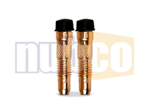 2PK 2.4MM COLLET BODY TO SUIT TIG TORCHES 17/18/26