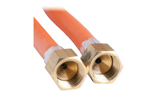 8MMX1200MM 3/8\" SAEF X 3/8\" SAEF PVC GAS HOSE