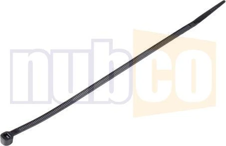 400X8MM 100PK BLACK CABLE TIES