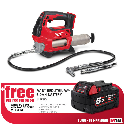 18V 2-SPEED GREASE GUN TOOL ONLY