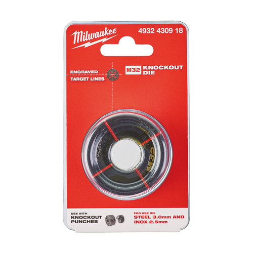 32.5MM (M32) FORCELOGIC EXACT KNOCKOUT DIE T/S M18HKP-201C