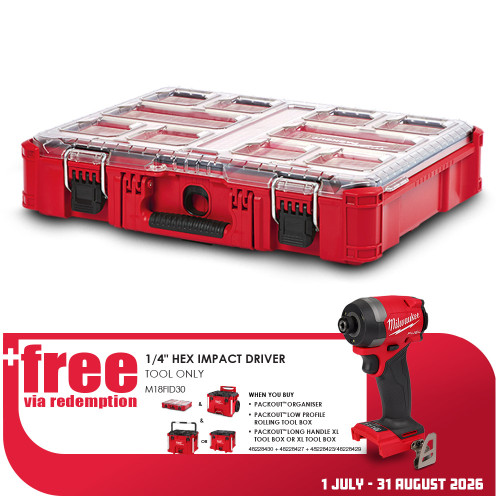 PACKOUT 10 COMPARTMENT ORGANISER BOX