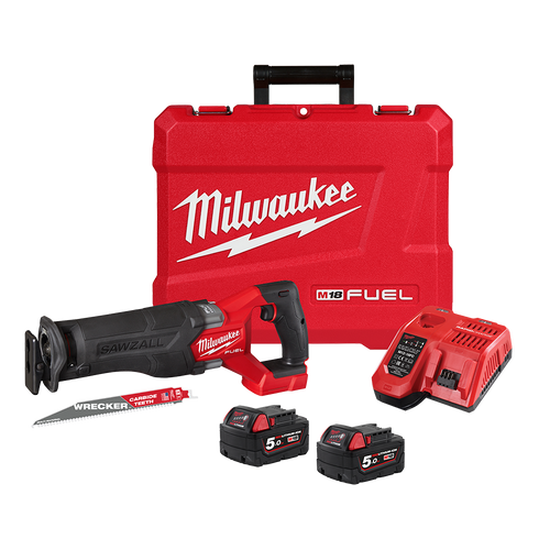 18V FUEL GEN 2 SAWZALL  RECIPRO SAW KIT - 2X5AH BATT, CHRG