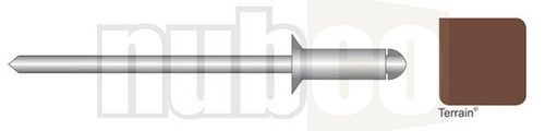 AS4-3 ALUMINIUM / STEEL RIVETS TERRAIN 100PK
