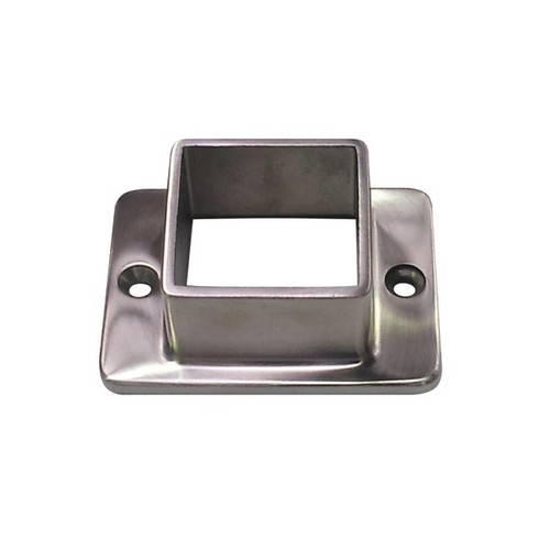 SQUARE TUBE OBLONG FLANGE 2\" S/S 316