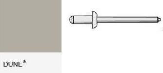 AS4-3 ALUM / STEEL RIVETS DUNE 1000PK