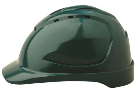 VENTED HARDHAT - GREEN AS/NZS 1801 APPROVED