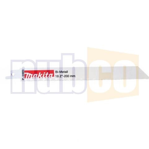200MM 18TPI 5PK LONG LIFE BI-M RECIPRO BLADE