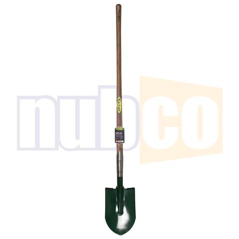 PLUMBERS SHOVEL WITH EXTRA LONG TIMBER HANDLE
