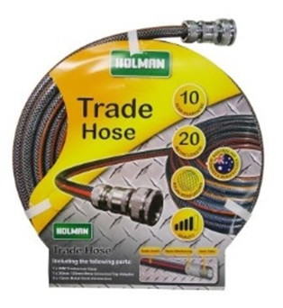 12MMX20MTR GARDEN HOSE WITH TRADE GUN & BRASS FITTING