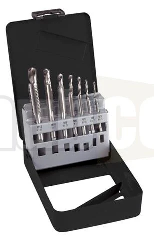 14PCE METRIC INTER TAP & HSS JOBBER DRILL SET