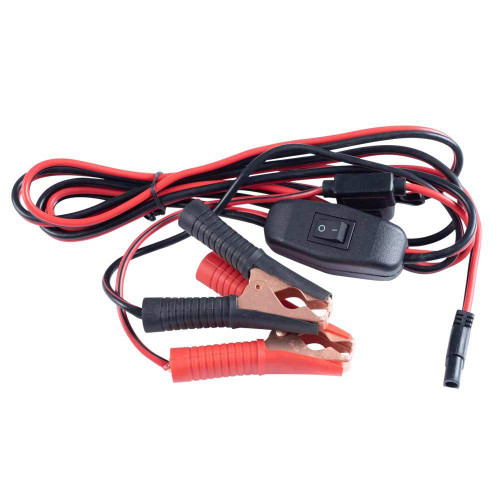 2.4MTR WIRE HARNESS W/ BATTERY CLAMPS T/S 12V SPRAYERS/PUMPS
