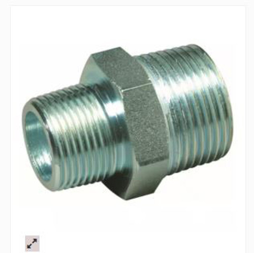 25X15MM GAL MAL HEX NIPPLE
