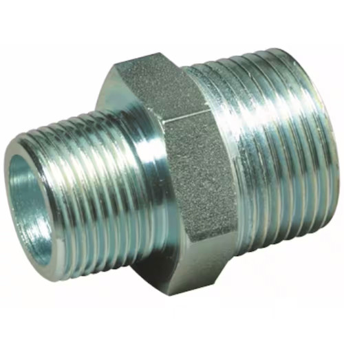 40X25MM GAL MAL HEX NIPPLE