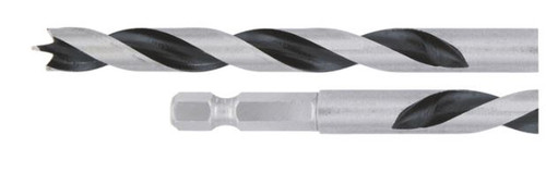 6MM 1/4\" IN HEX DRIVE BRAD POINT DRILL BIT