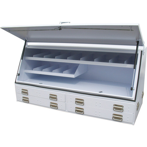 1500MM 4 DRAWER UPRIGHT STEEL TOOL BOX