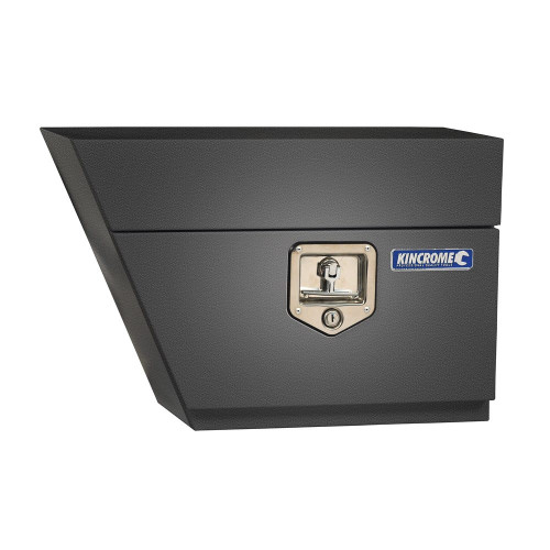 600MM UNDER UTE TOOL BOX BLACK STEEL LH