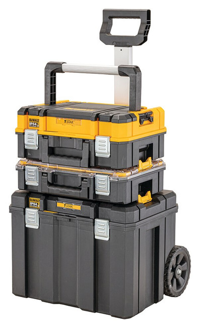 3PCE TSTAK 2.0 STACKABLE TOOL BOX SET
